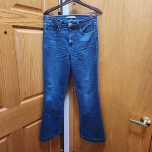 Joes Jeans The Molly High Rise Flare Majorly Dark Wash Denim Jeans 31